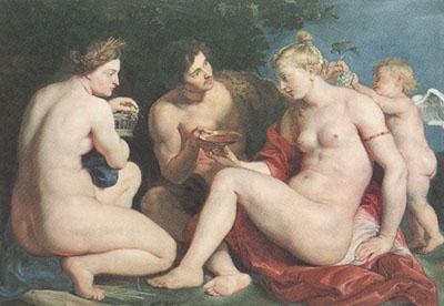 Peter Paul Rubens Venus,Ceres and Baccbus (mk01) Sweden oil painting art